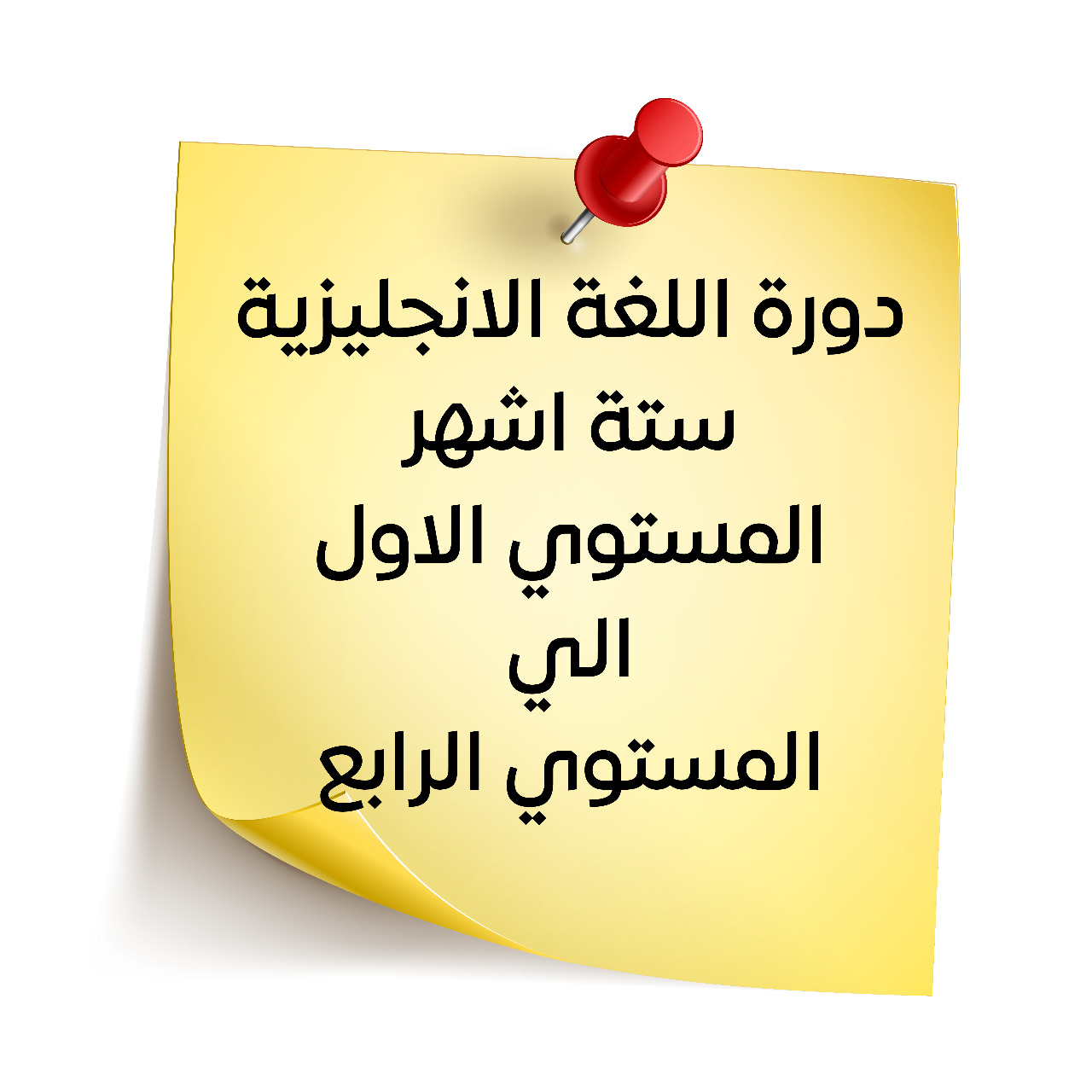 دورةلغة انجليزية (4) مستويات 